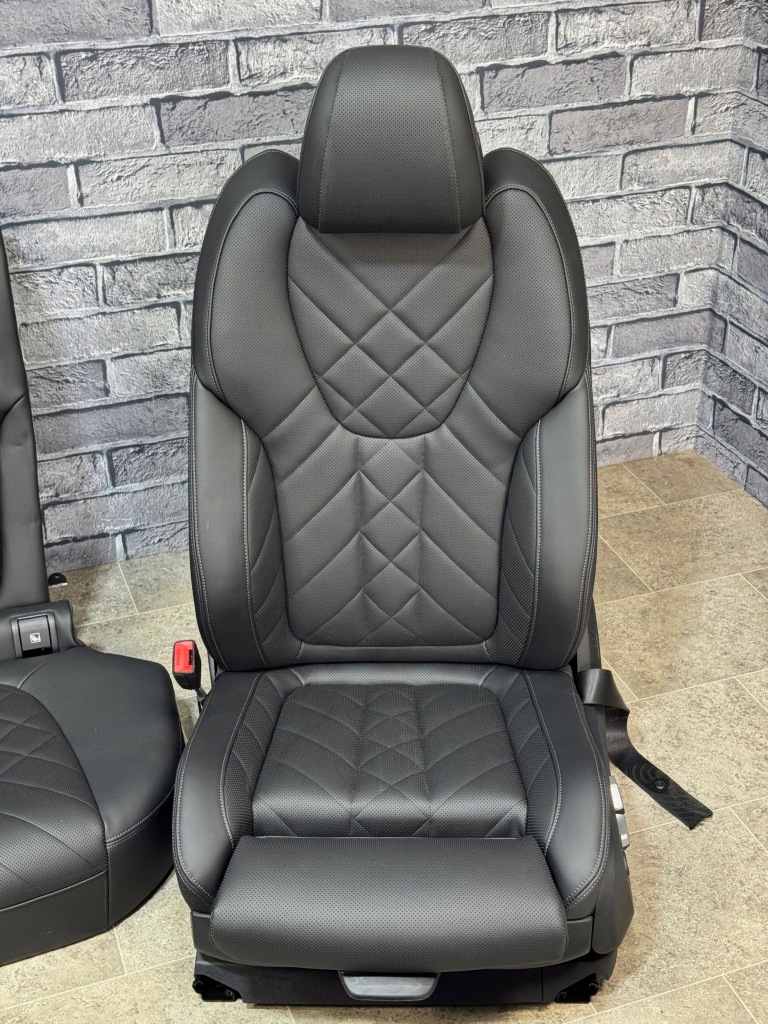 фото №10, Bmw x5 g05 салон сиденья заднее сиденье обшивки m-pakiet кожа с подогревом schwarz