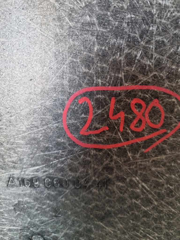 фото №5, Mercedes w245 плита підлога обшивка багажника