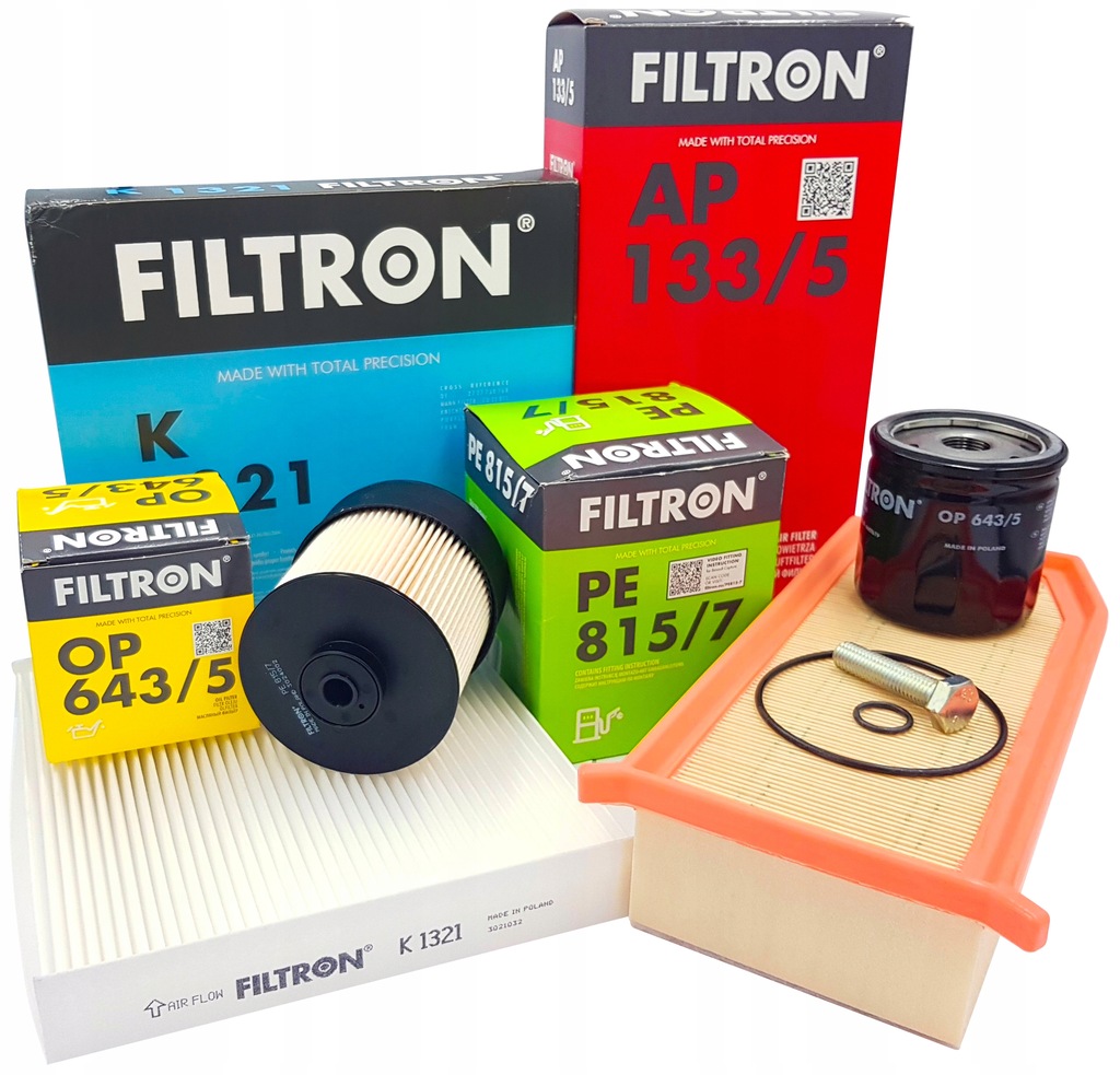 фото №1, Filtron набір фільтрів renault clio iv 1.5dci