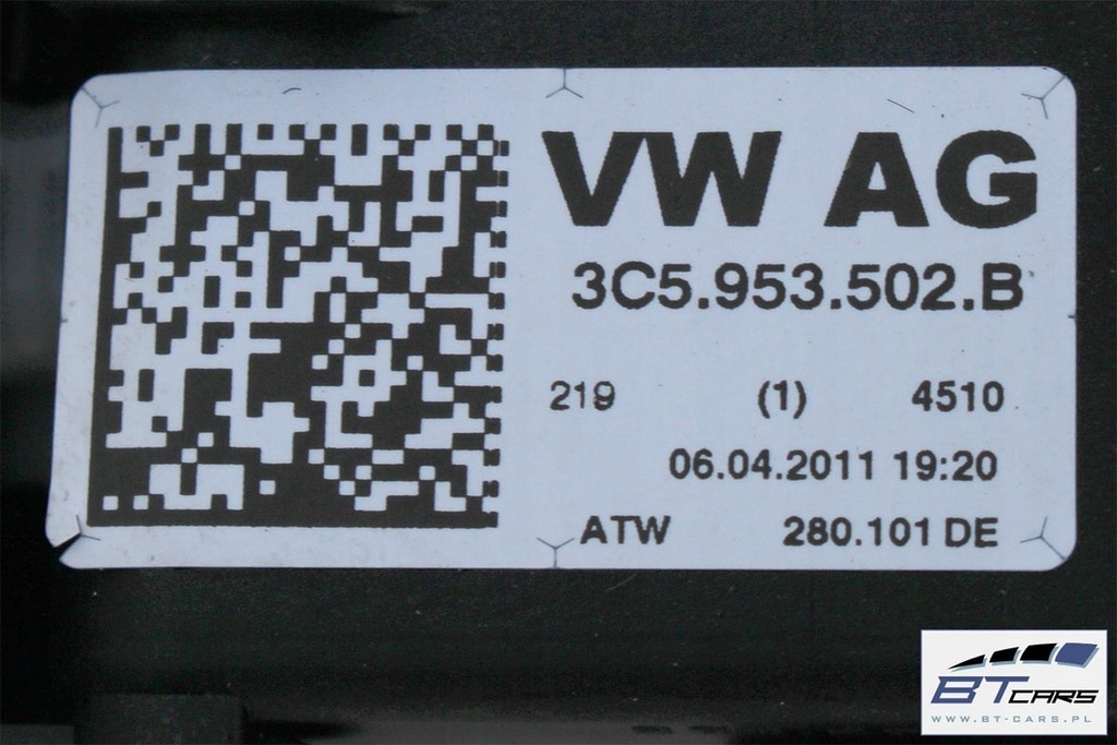 фото №9, Vw passat b7 cc переключатели рычаг 3c5953501bg 3c5953501502b 3c9953502b переключатель