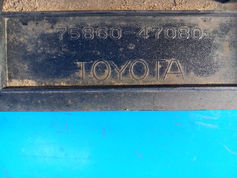 фото №10, Наружная защита порог lew. toyota prius 16 7586047080