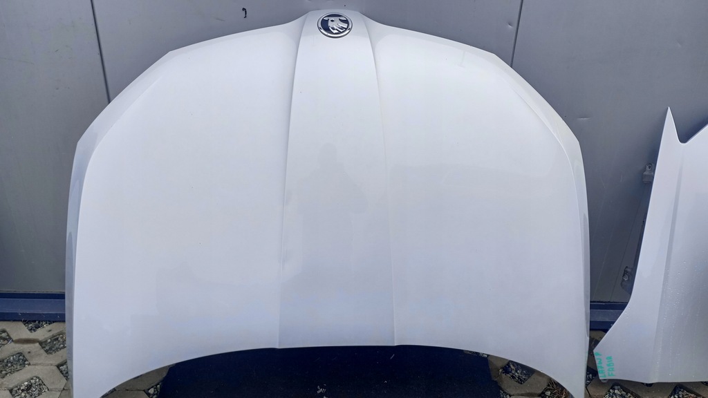 фото №10, Перед kompletny skoda fabia iii лак серебристый la7w