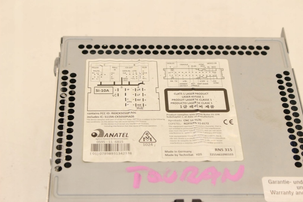 фото №5, Радіо навігація 3c8035279e vw touran ii 2010-2015