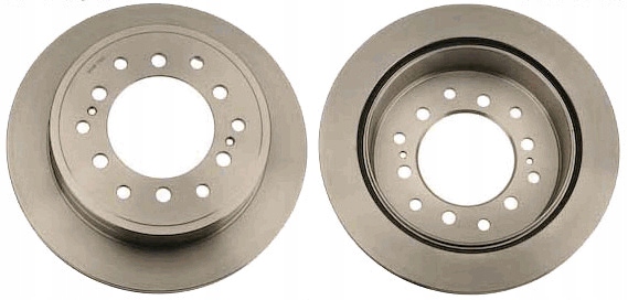 фото №1, 2 x диск тормозная trw df4484