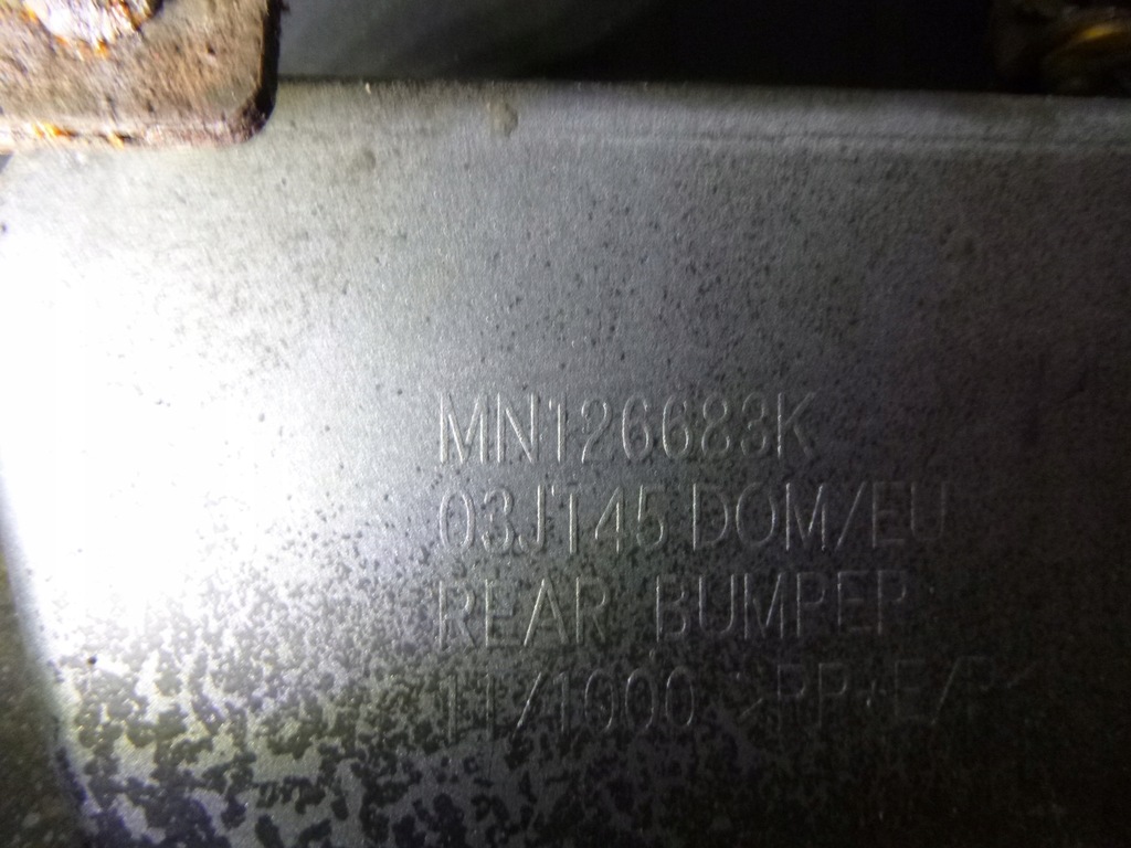 фото №9, Бампер задний mitsubishi lancer vii a31 05r.