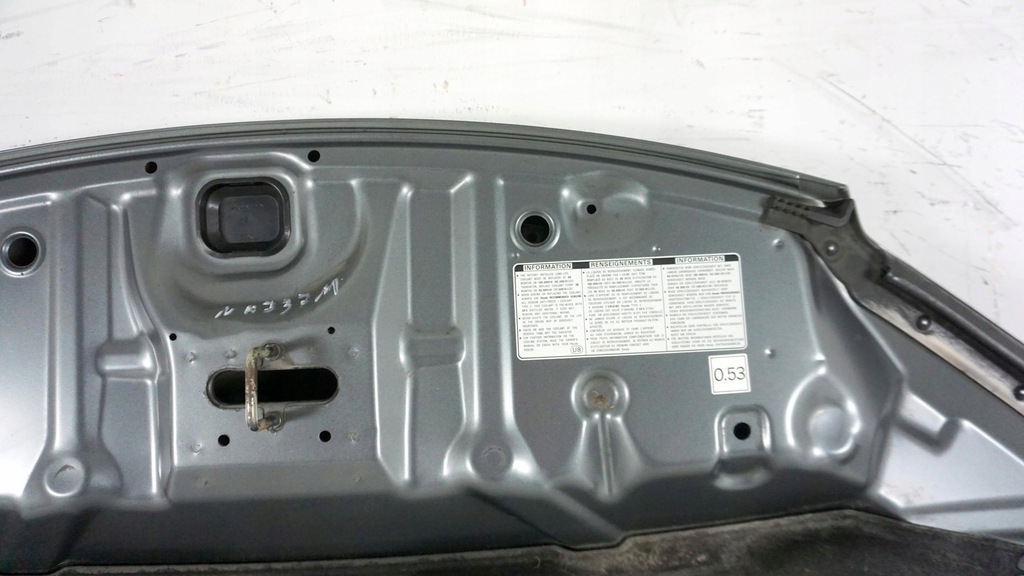 фото №10, Капот перед кришка двигуна honda cr-v iv crv 4 rm 12-14 nh737m 2012-2014