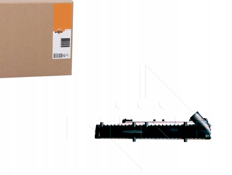 фото №1, Nrf радиатор vw lt 2,4d 79-96