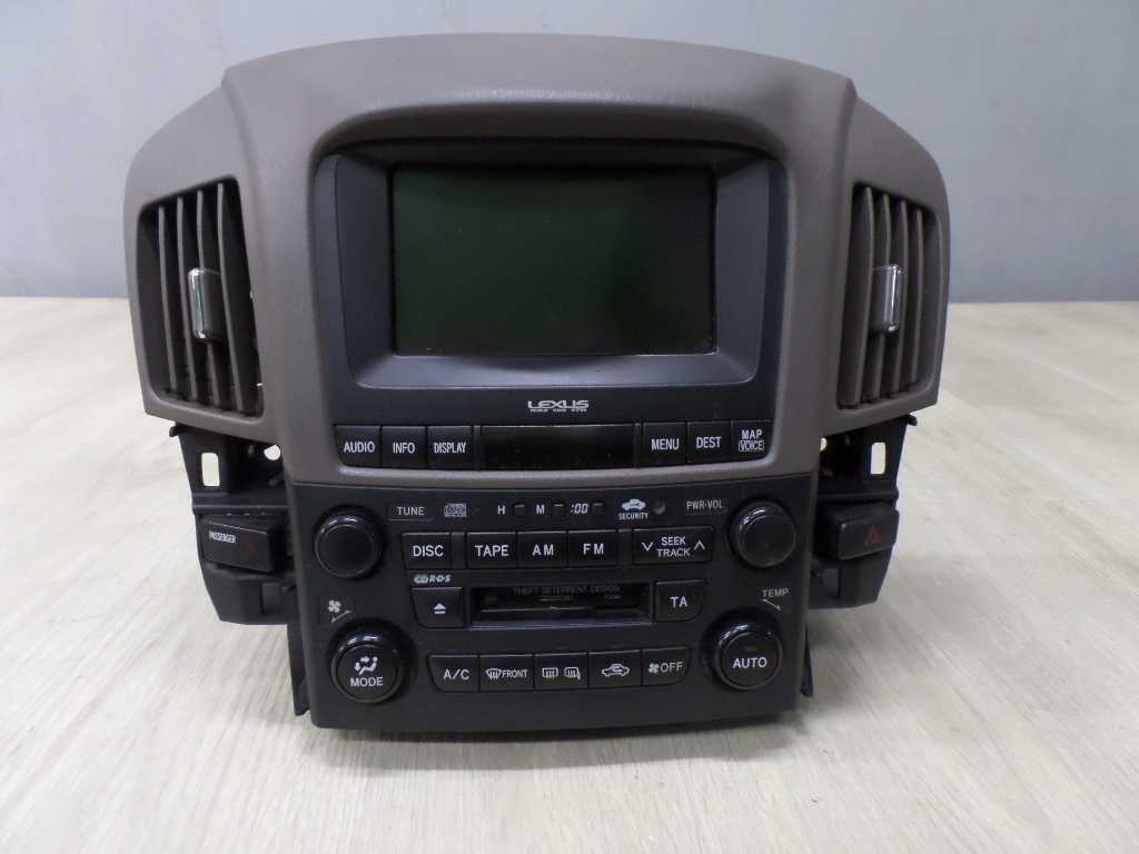 фото №1, Lexus rx 300 2000-2003 бензин радио lcd навигация 86120-48100