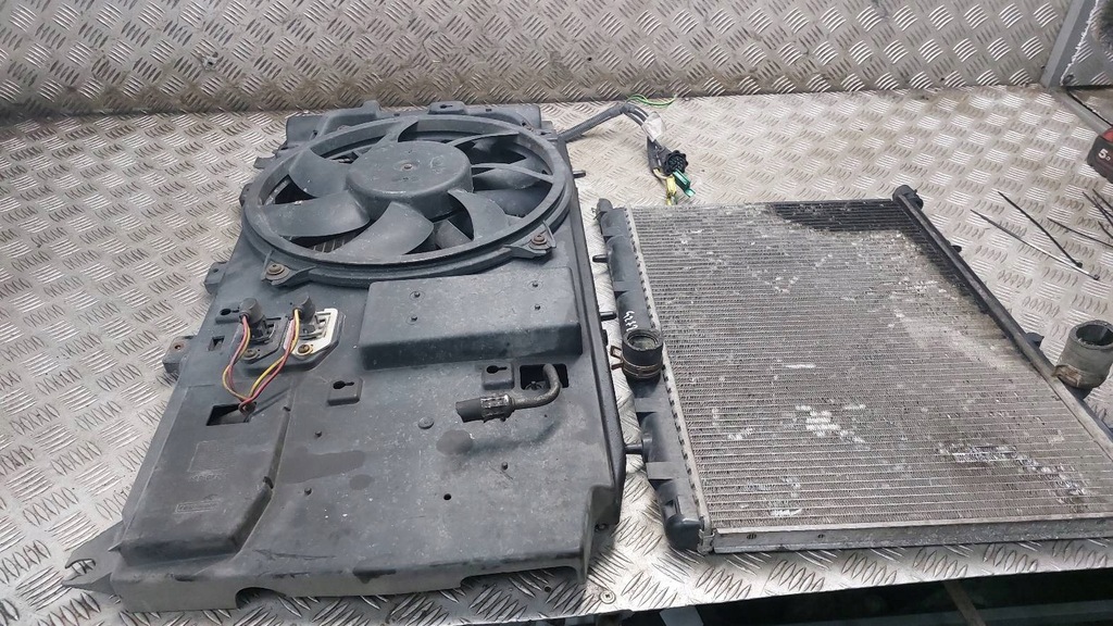 фото №1, Kpl радиатор вентиляторы xsara picasso i 2.0 hdi