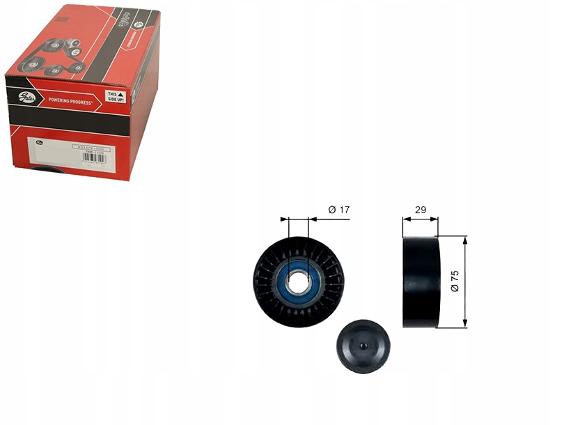 фото №1, Ролик напрямна ремінь vw crafter 30-35 crafter 30