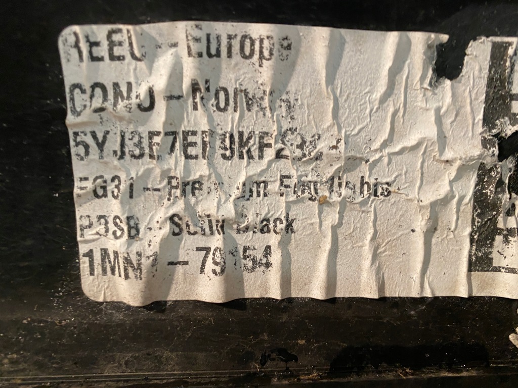 фото №10, Tesla model 3 бампер перед передній