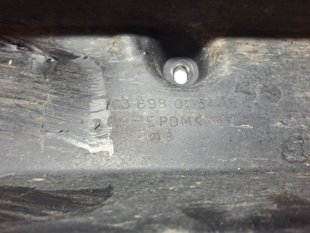 Mercedes w163 ml захист  pokrywu порога  ліва 1636980154 Недорого