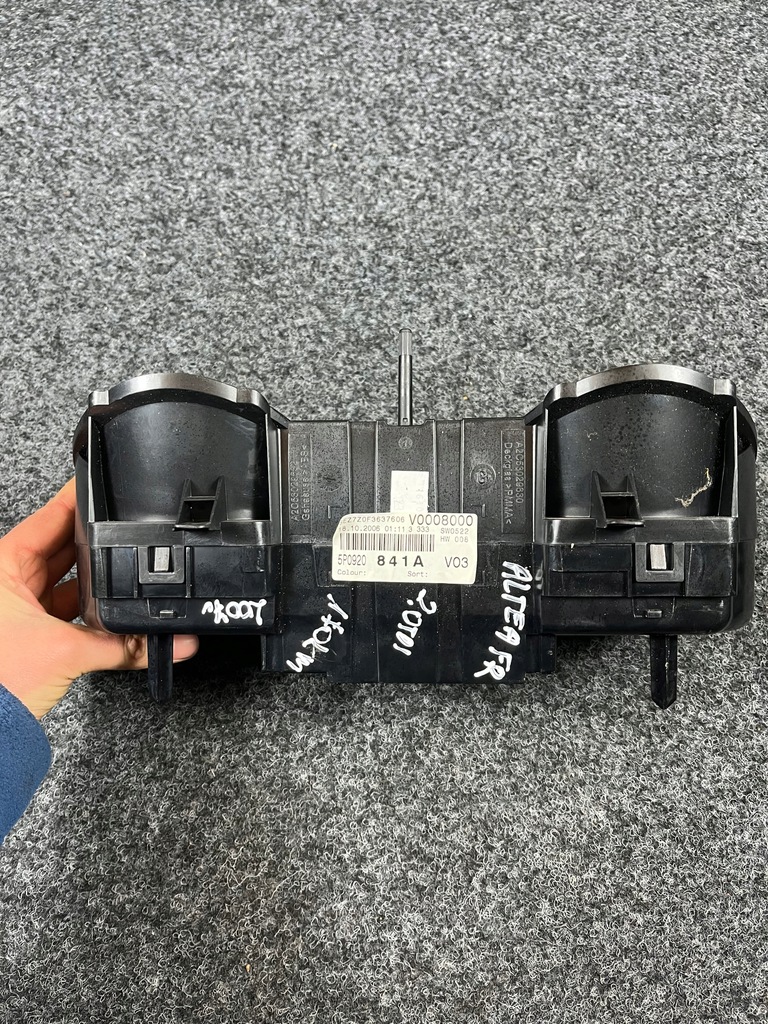 фото №8, Seat altea xl leon ii toledo iii 2.0 tdi fr лічильник прилади 5p0920841a