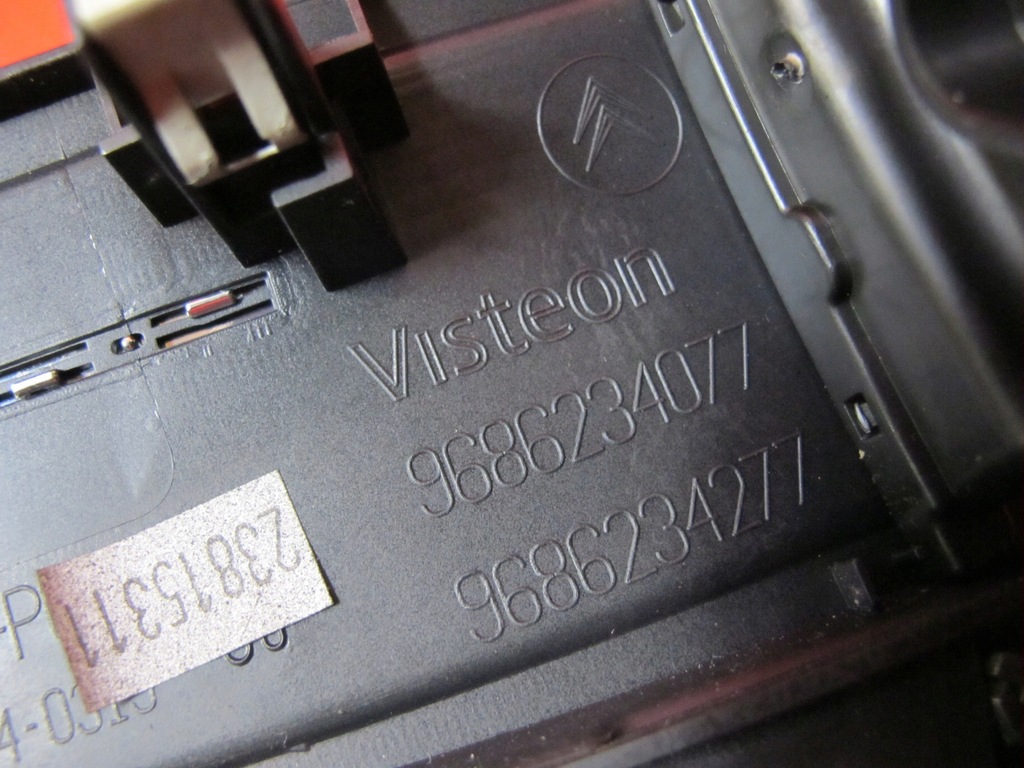 фото №15, Citroen c5 iii x7 рамка спидометра навигации молдинг