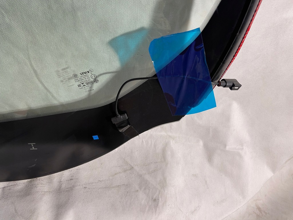 фото №7, Скло передня ford escape / kuga cała підігрів acoustic po 2012 roku