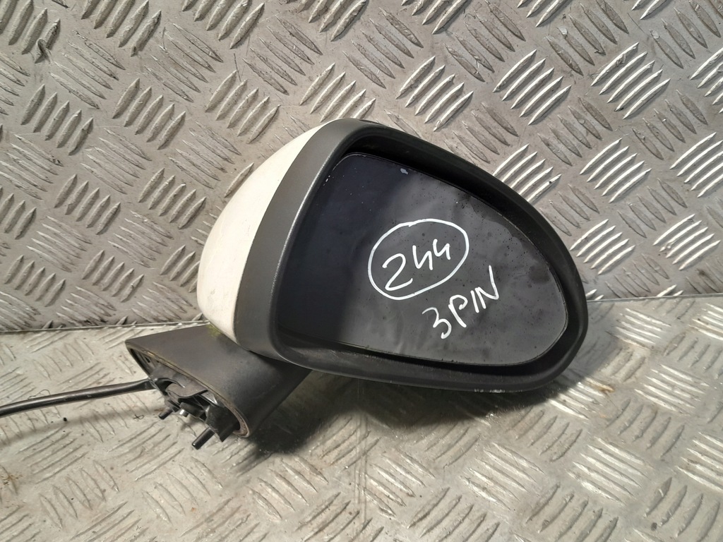 фото №6, Opel corsa d зеркало правое 3pin цвет: z474