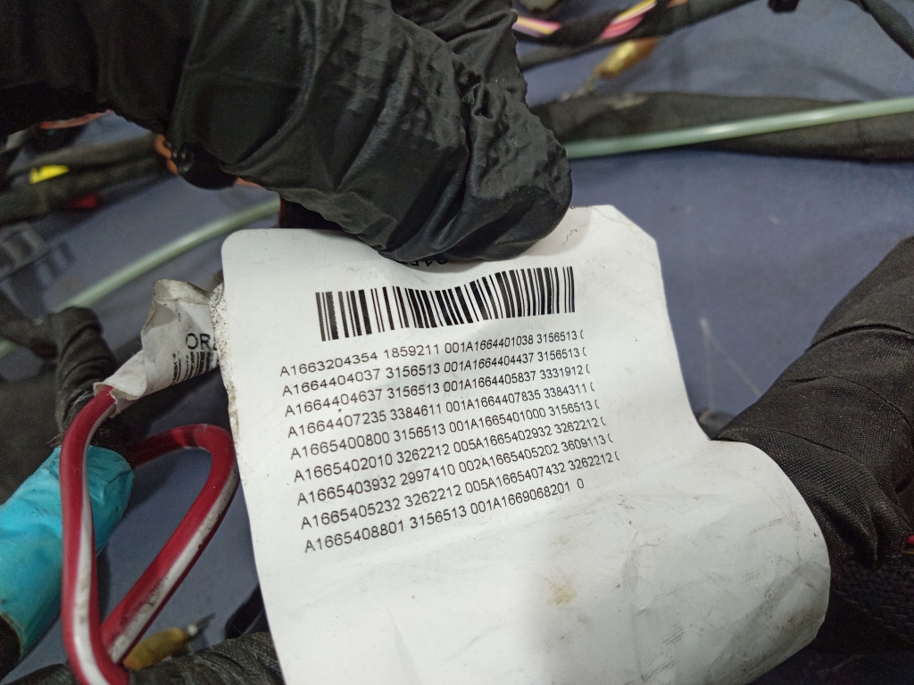 фото №5, Mercedes gls x166 джгут електропроводка електрична салону