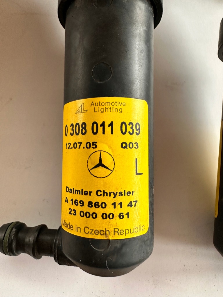 Mercedes b klasa w245 помпа омивач ксенонових фара лампи оригінал Зі Шроту