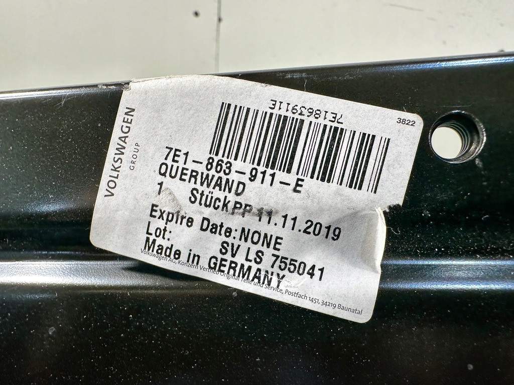 фото №9, Vw transporter t6 7e стена перегородочная 7e1863911e