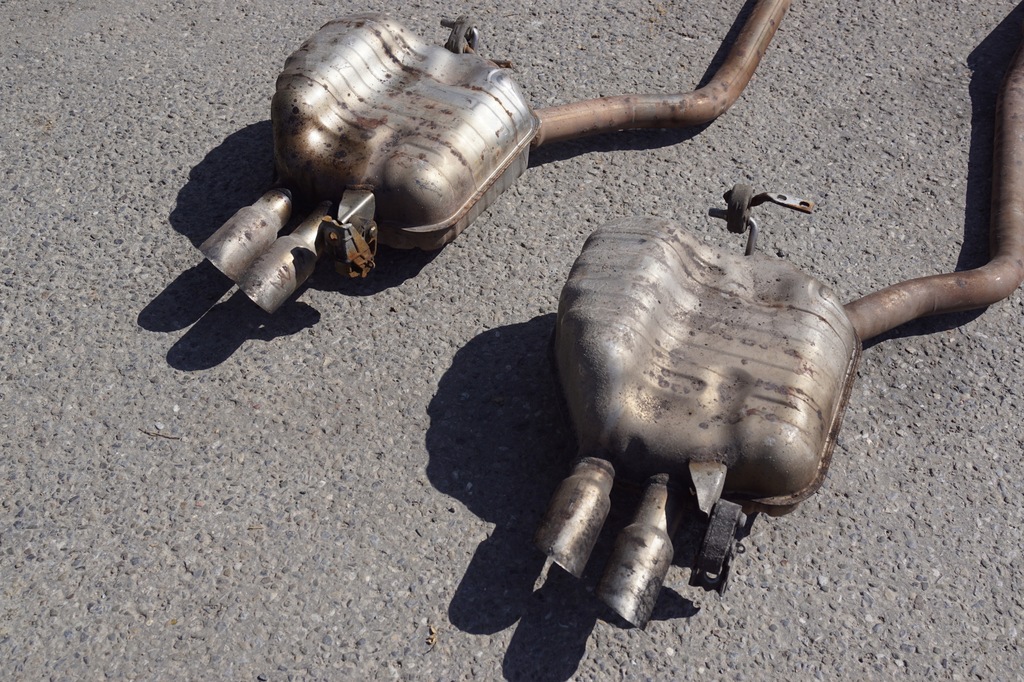 фото №10, Выхлоп гаситель конечный audi a4 b8 8k0253611be