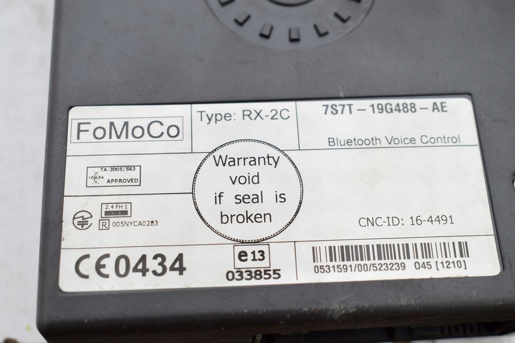 фото №4, Модуль bluetooth ford 7s7t-19g488-ae