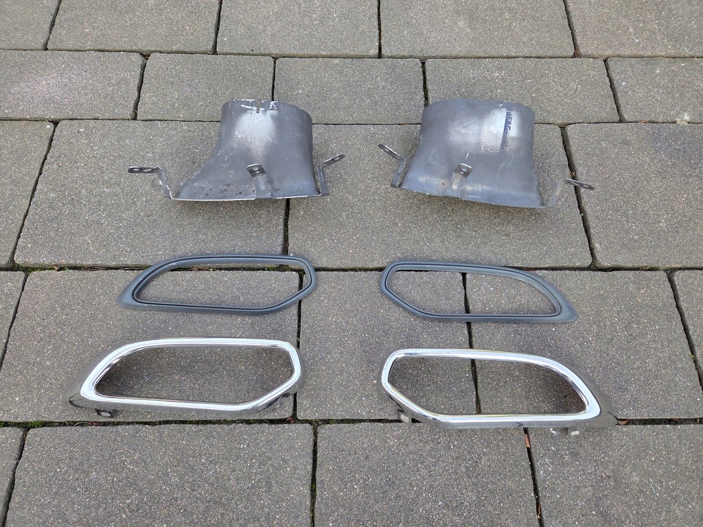 фото №7, Citroen ds5 насадки выхлоп правая+ левая комплект 11-2015