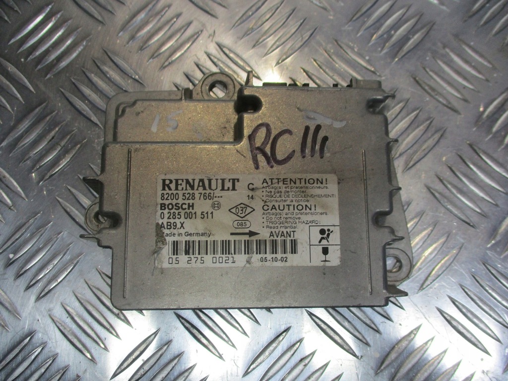 фото №1, Модуль подушка безпеки renault clio iii 1.2 16v 8200528766