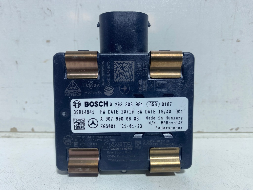 фото №1, Радар датчик disctronic acc mercedes sprinter w907 klasa a9079000606 #