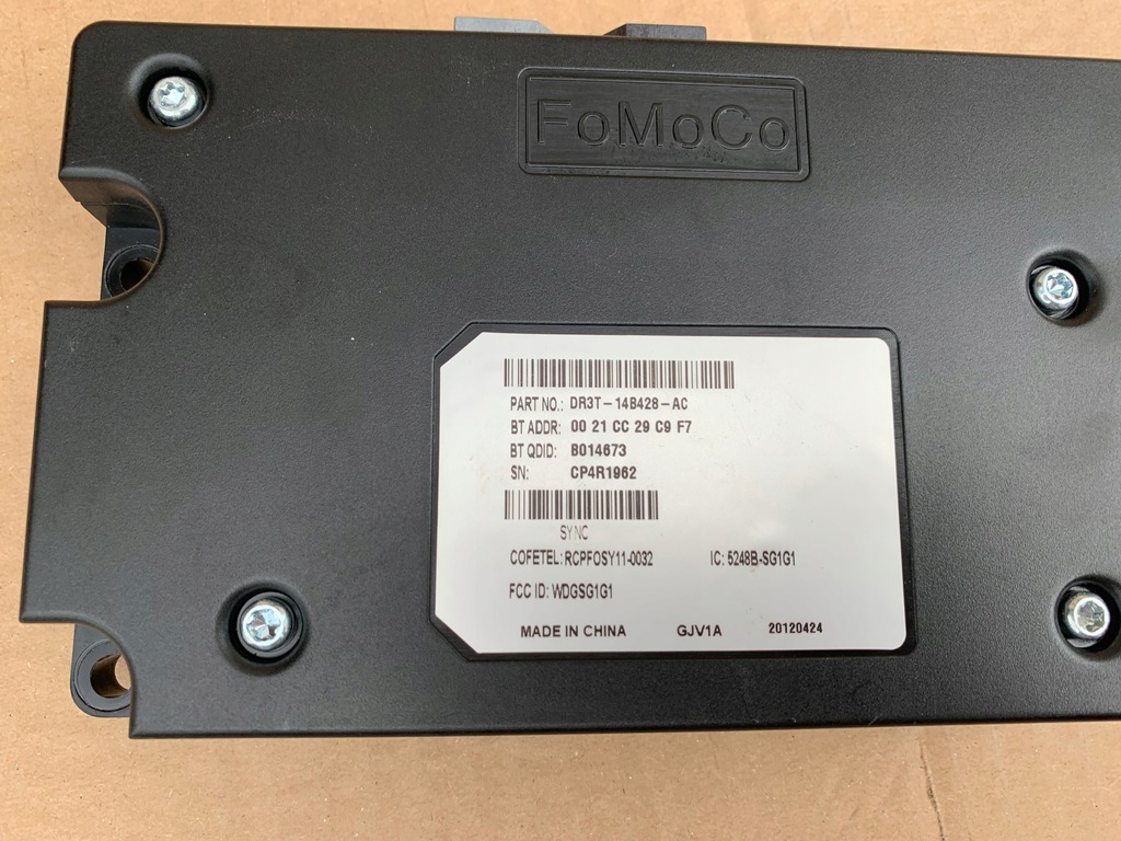 фото №5, Модуль блок управления hmi ford mustang v 13-14 lift 5.0