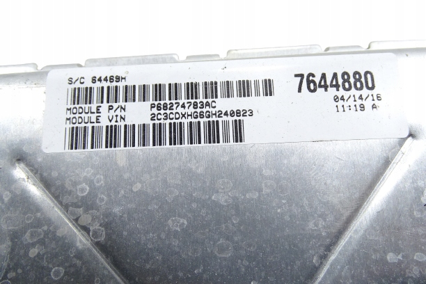 фото №10, Dodge charger 15- бортовой компьютер двигателя 3.6 68243309aa