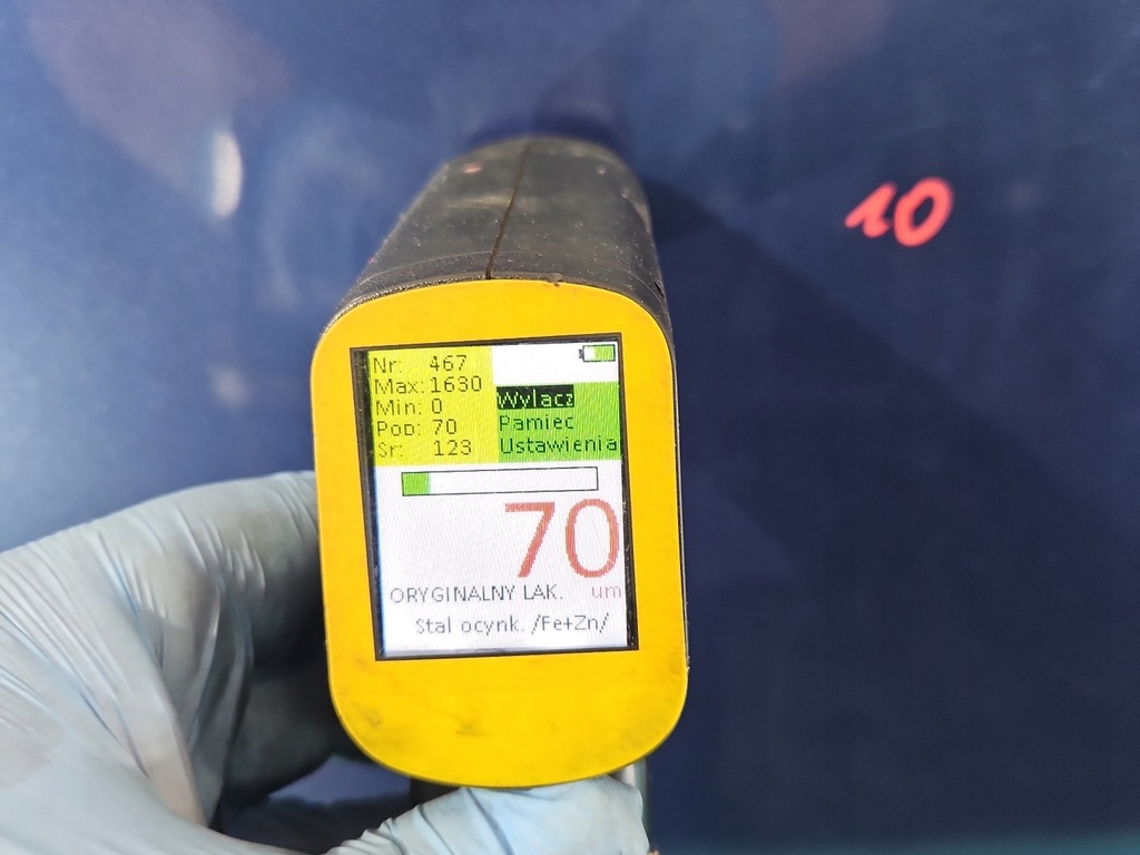 фото №13, Капот передняя dacia sandero ii 12-20 granatowy terpk