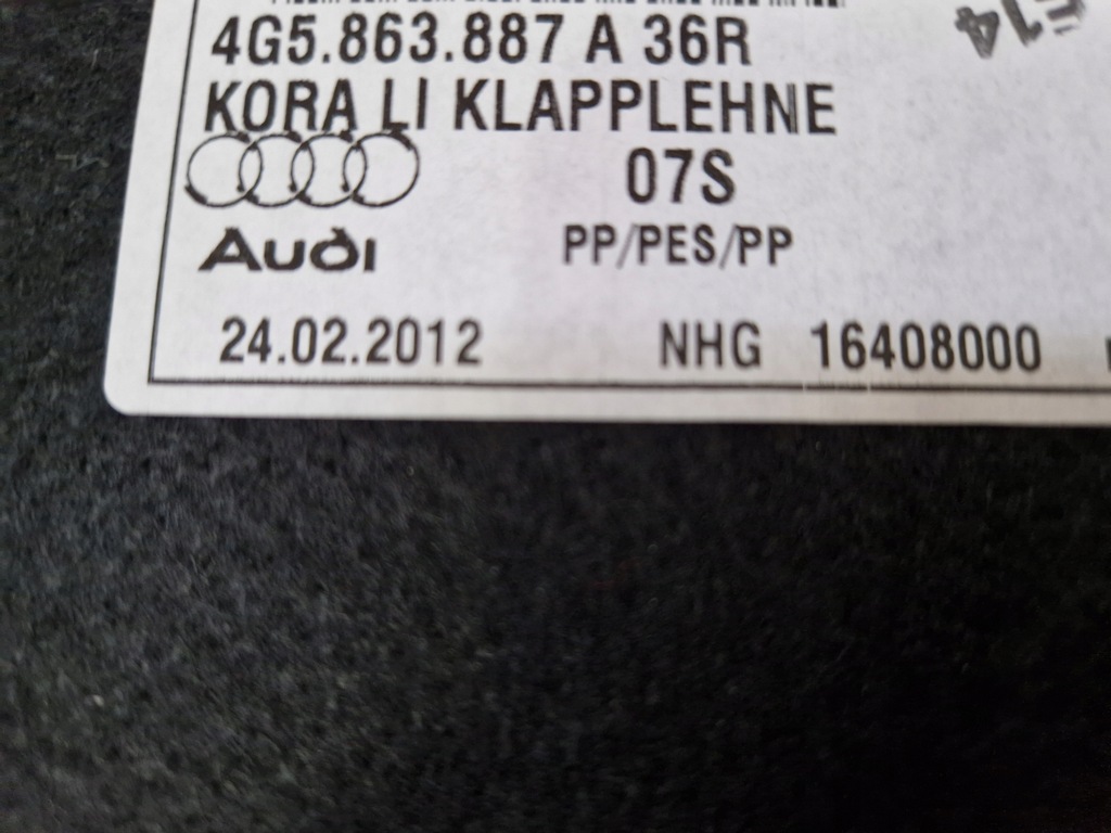 фото №5, Audi a6 4g sedan обшивка багажника левый