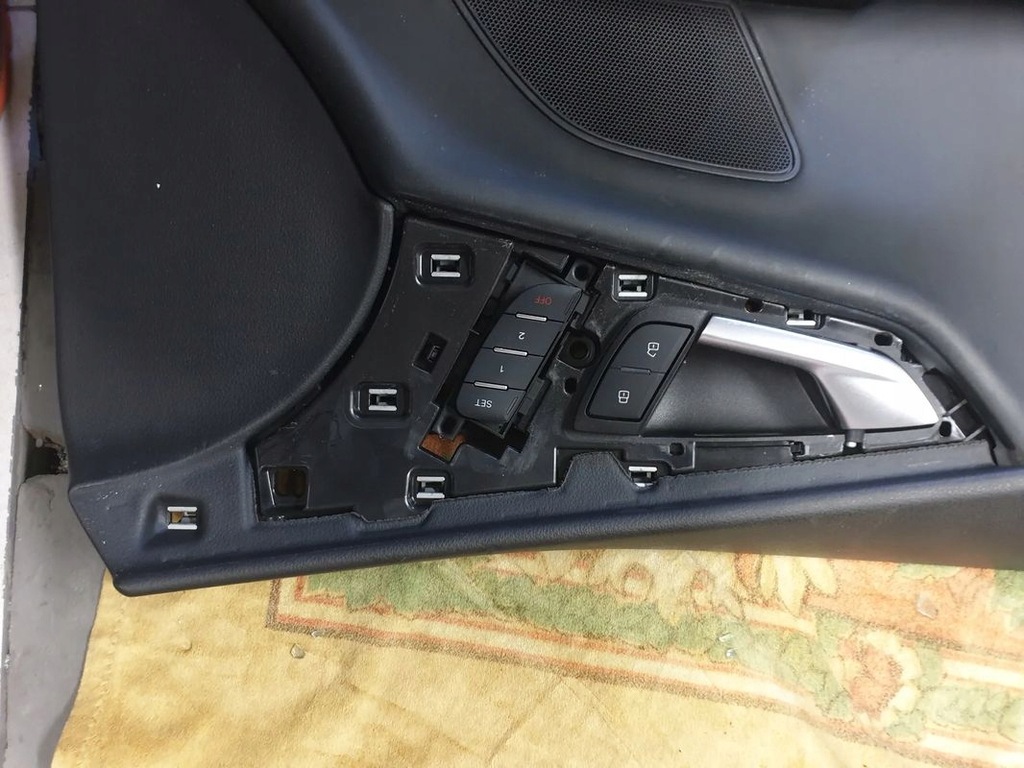 фото №4, Audi a7 c7 4g обшивки двері шкіра амбiєнтне пам'ять підсвічувані бардачки