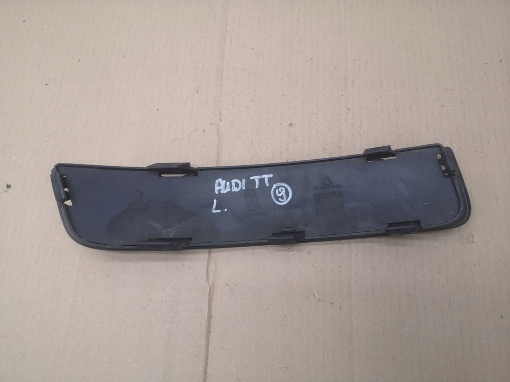 фото №6, Решётка бампера левая передняя audi tt 8n 96-04 8n0807681