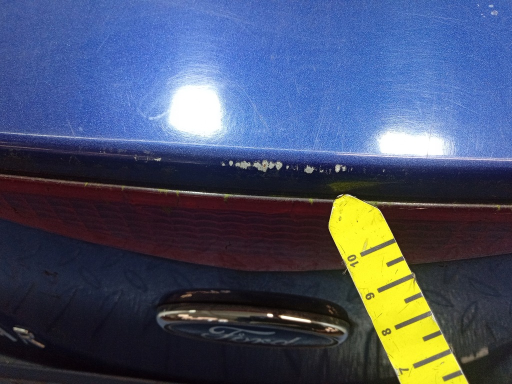 фото №7, Ford cougar 98- кришка багажника багажника задня melina blue