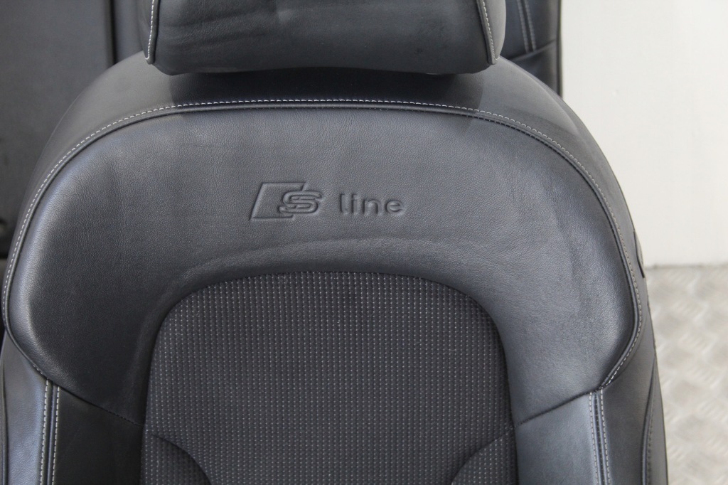 Сиденья салон полукожа audi q5 8r0 s-line Оригинал