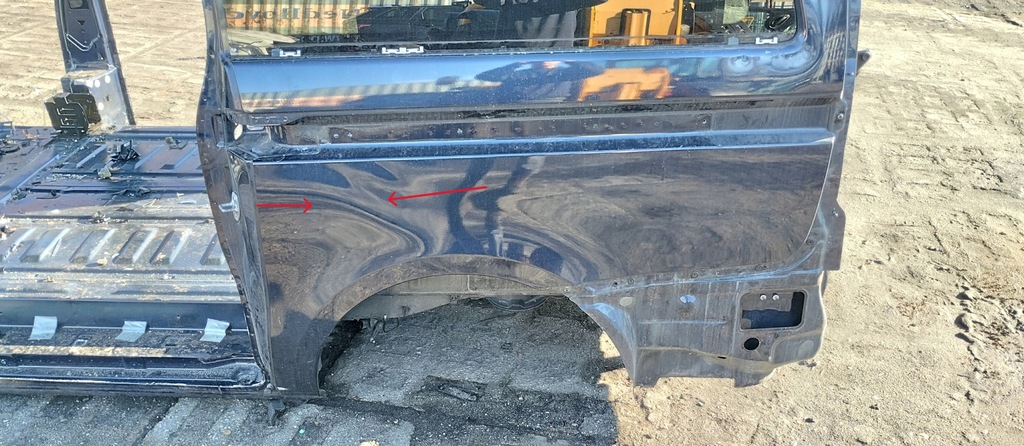 фото №7, Крыло левый задняя четверть bok mercedes v-klasa w447 long 19r