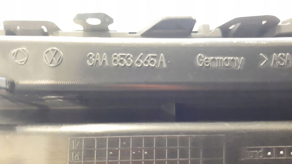 фото №11, Vw passat b7 решётка бампера левая перед 3aa853665a