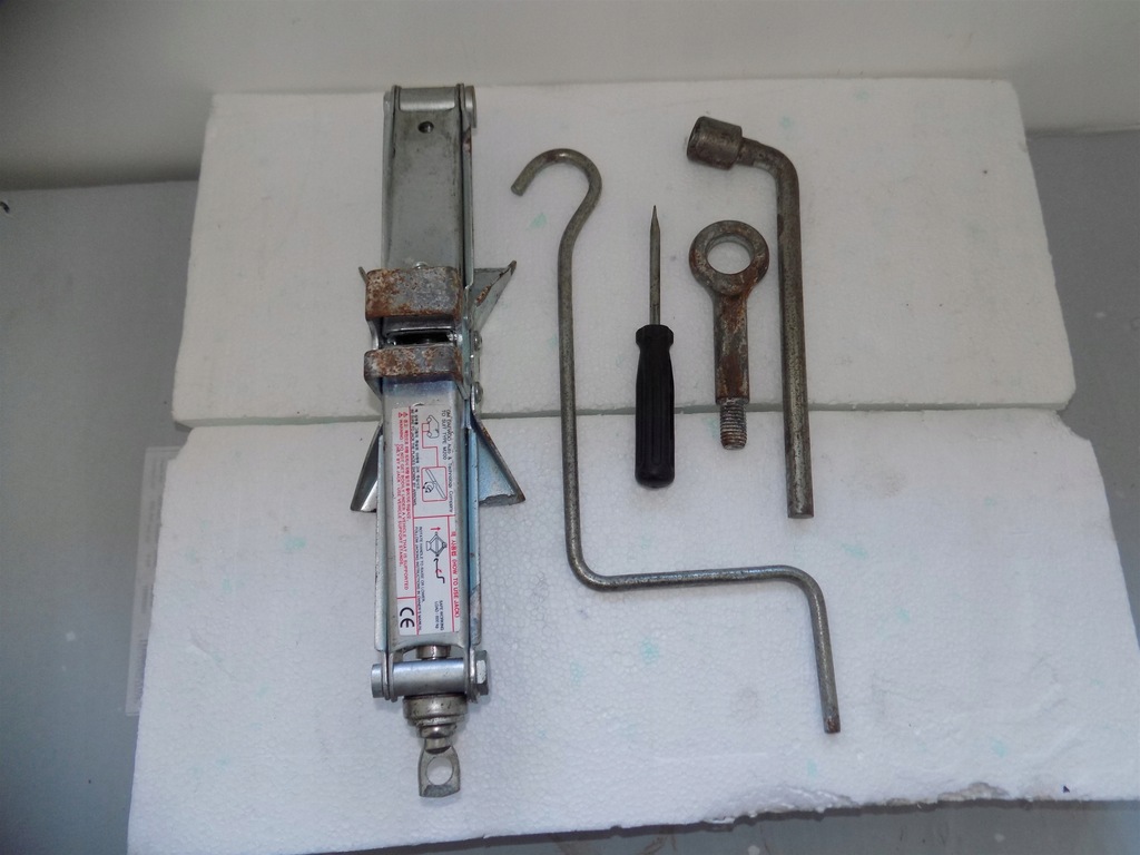 фото №1, Домкрат подъемник ключ 17 mm болт daewoo chevrolet matiz spark