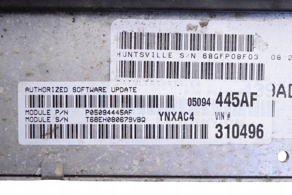 фото №6, Chrysler pt cruiser 2006 блок управления / модуль ecu