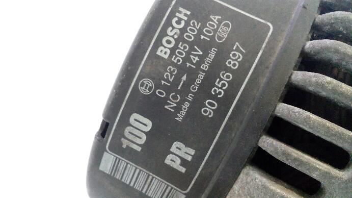 Генератор opel vectra b astra zafira 0123505002 Зі Шроту