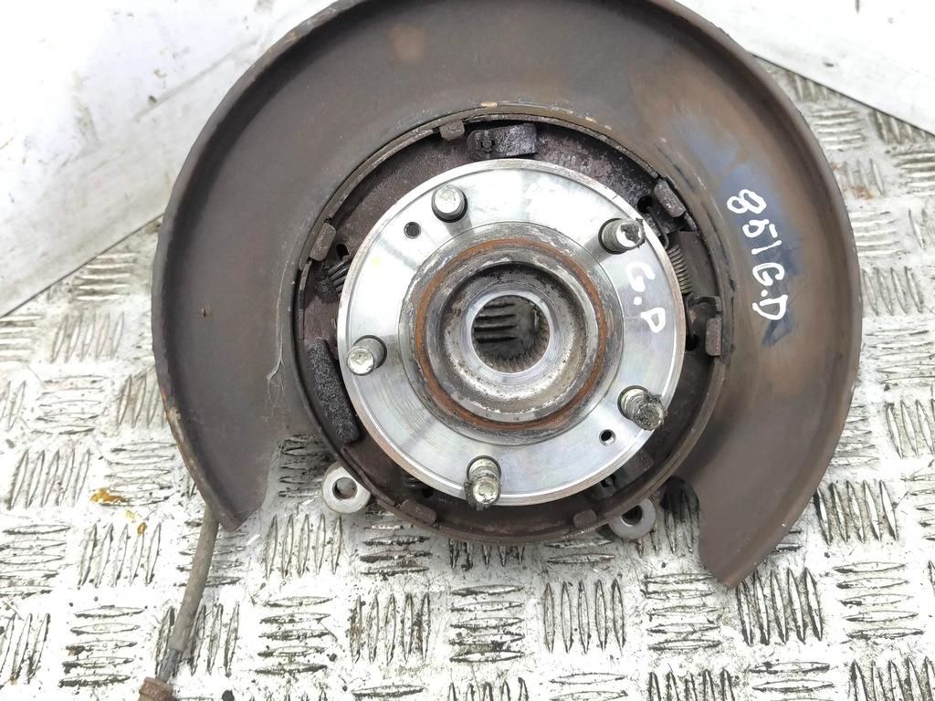 фото №7, Hyundai santa fe 2013 правая сторона ступица колеса заднего