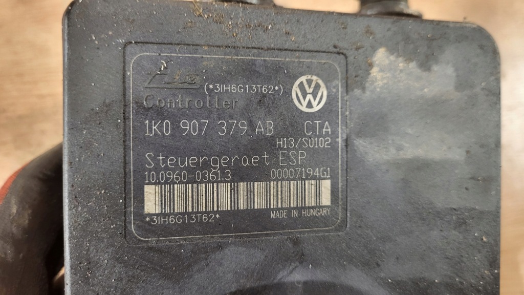 фото №5, Насос abs skoda octavia ii 2 2,0tdi 04-07 1k0907379ab