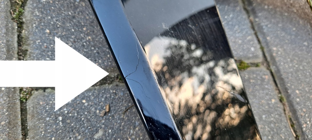 фото №5, Audi e-tron e tron s-line накладка молдинг права бампера перед передня