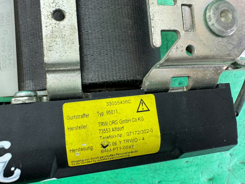 Ремень безопасности правый  передний перед renault clio 3 3 05- hb 3 дверь 3d Недорого