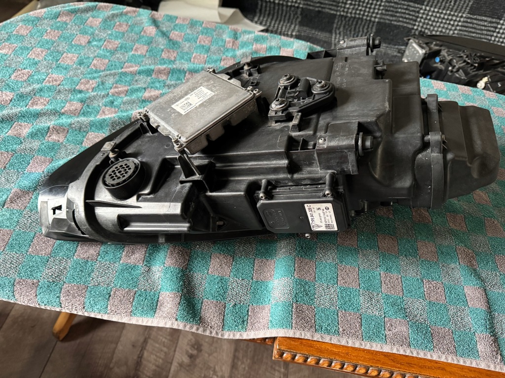 фото №9, Porsche cayenne 7p5 lift 14-18 лампа ліва оригінальна комплектна full led