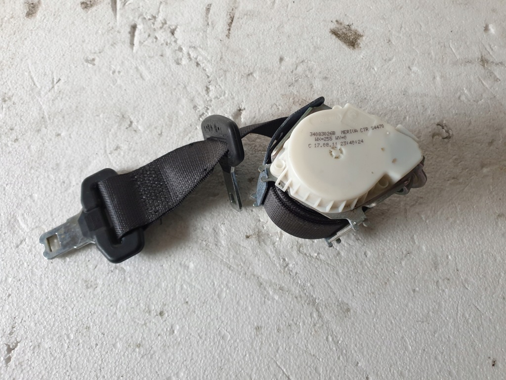 фото №1, Pas безопасности правый задний opel meriva b