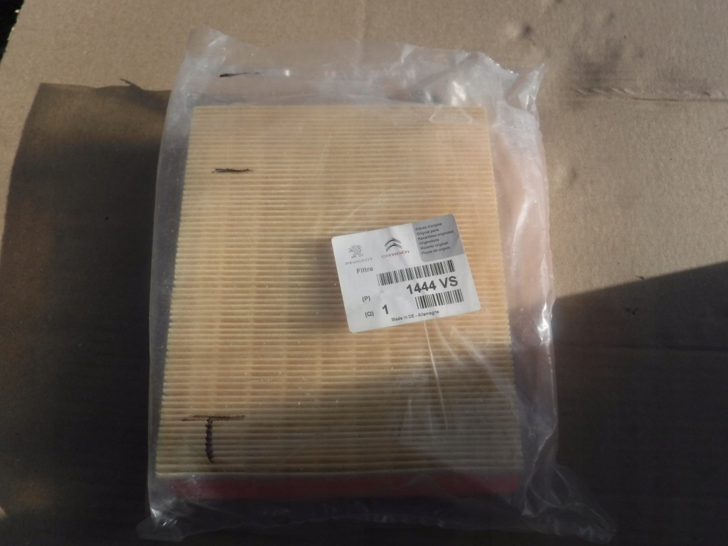 фото №1, Citroen xsara peugeot 206 1.1 1.4 1.6 фільтр повітря 1444vs