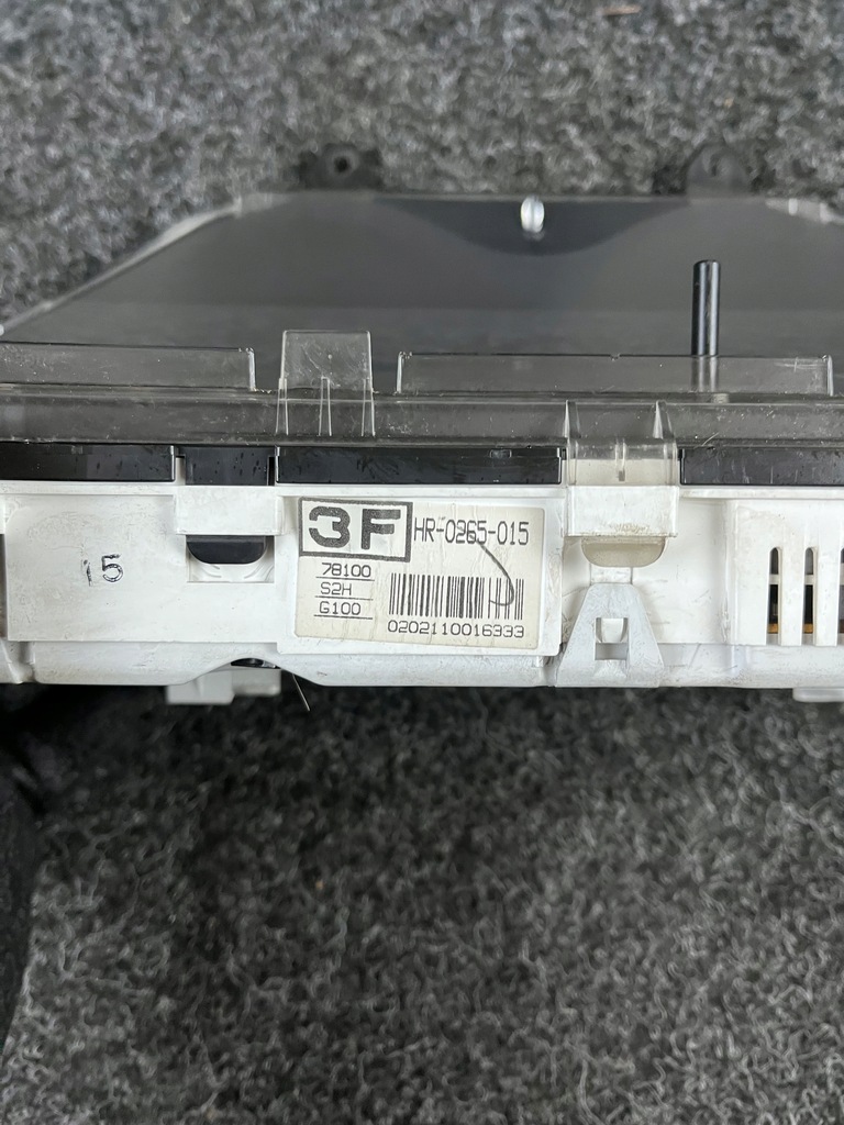 фото №6, Счетчик приборы спидометр honda hr-v 1.6b hr0265015