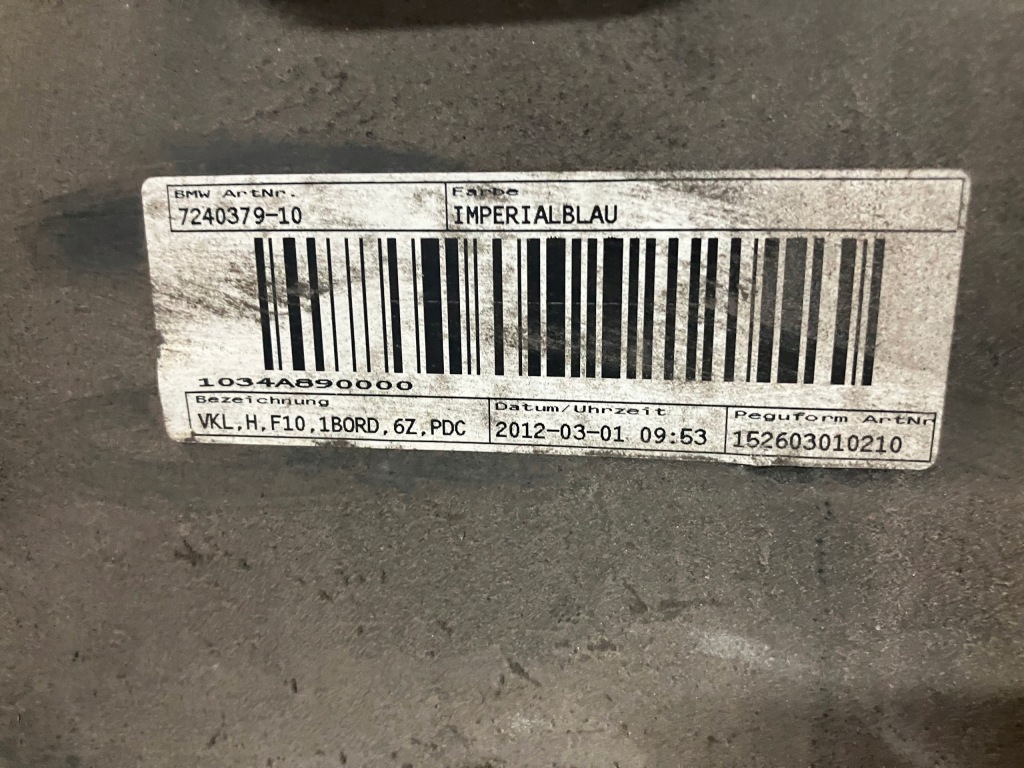 фото №13, Бампер задня задній bmw 5 f10 a89 7240379